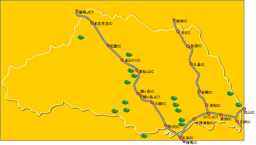 埼玉県ゴルフ場